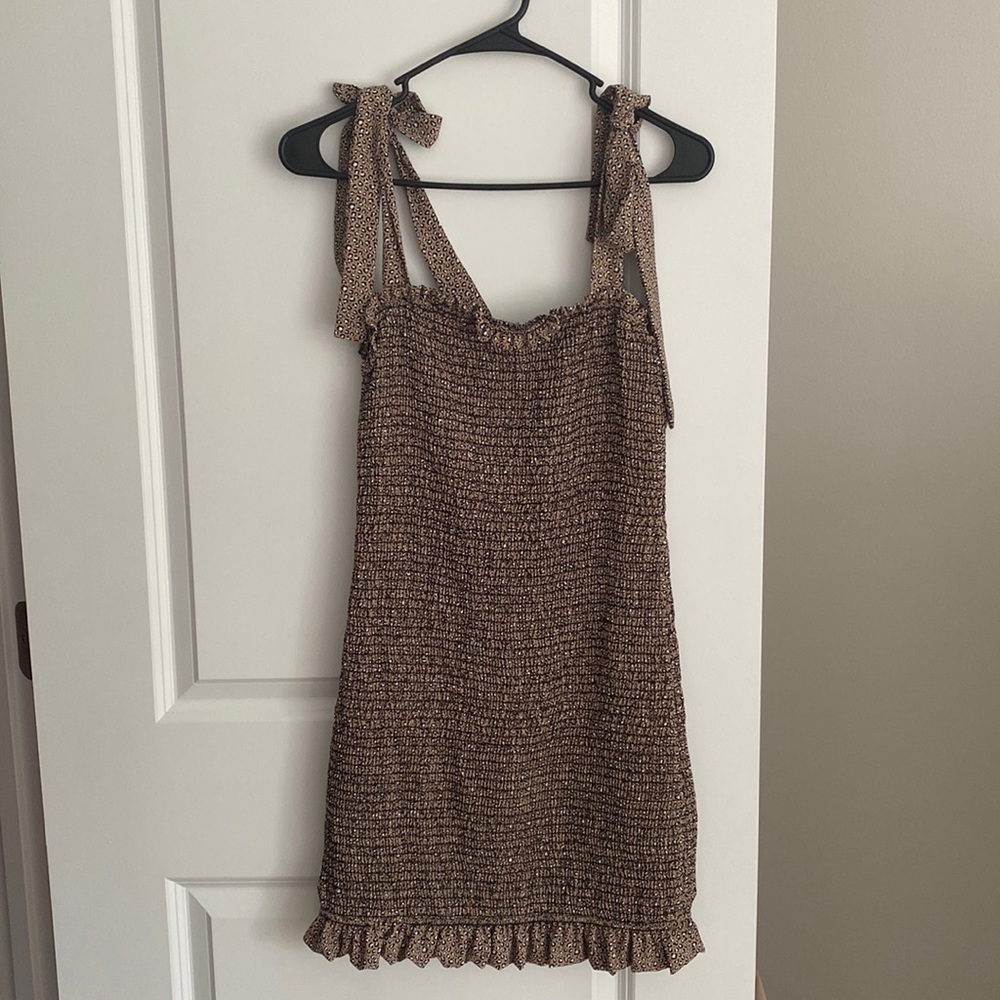 Cheetah mini dress